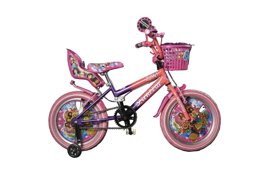 Bicicleta junior princesa #16 + Tapas